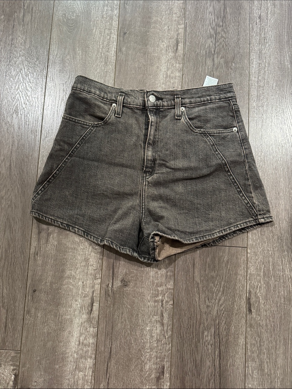 Levi’s vintage high rise Jean shorts 6